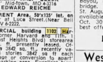 Source image: Houston Chronicle classifieds, Oct.–Nov. 1965