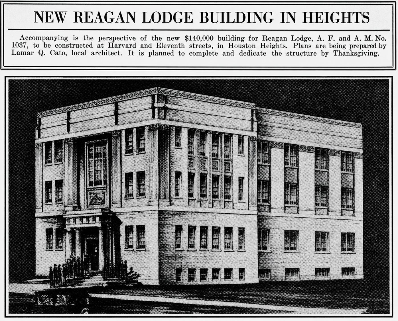 Source image: Houston Post and Houston Chronicle, Mar. 23, 1930 (digitally restored)